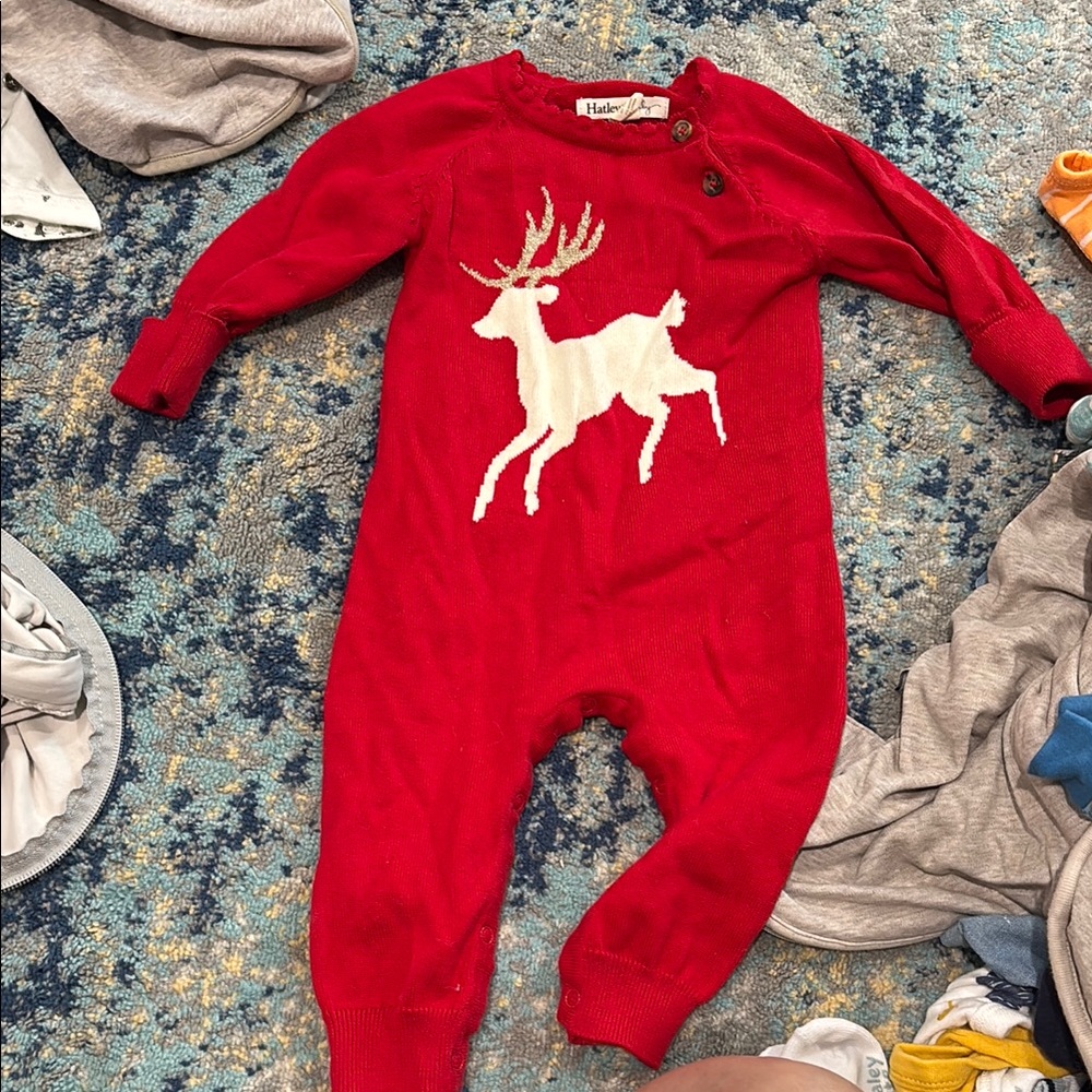 Boutique, reindeer, Christmas onesie